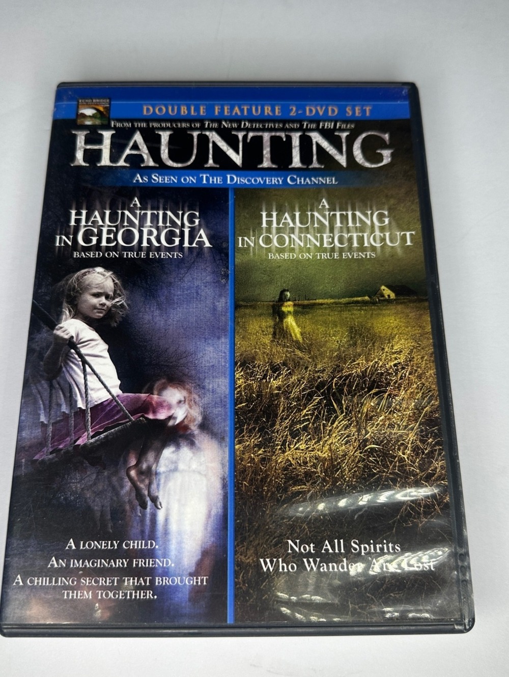 A Haunting Double Feature DVD A Haunting in Georgia & Connecticut Discovery Chan